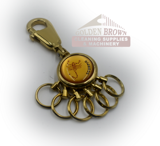 S6 KR Key Ring Kenco Solid Brass Keymaster K145SCORPIO